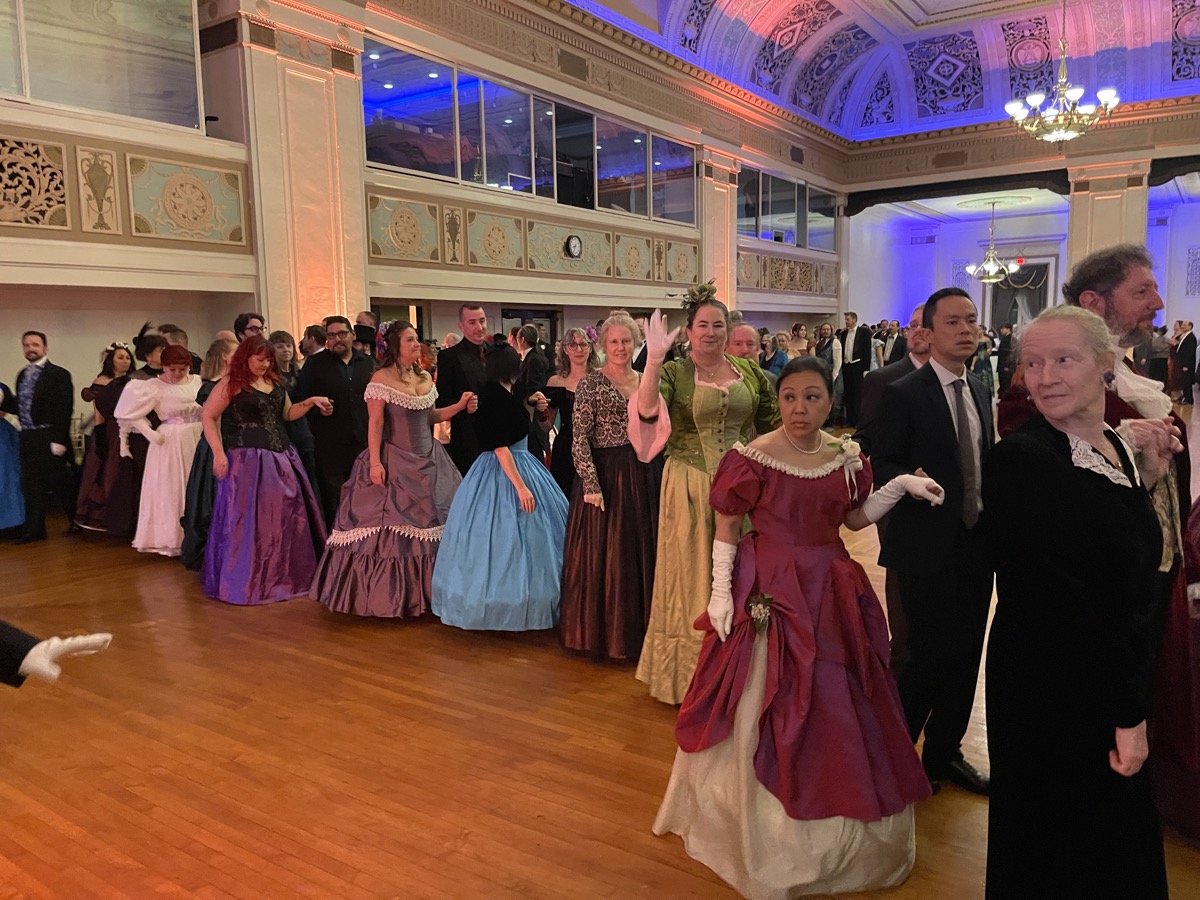 Grand March at the 2024 Gaskell Ball