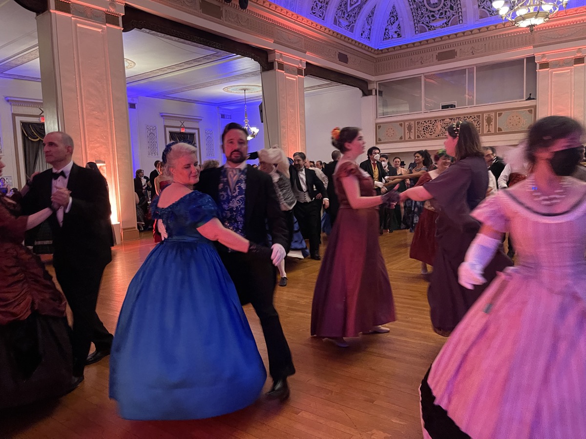 Elegant Victorian formal wear